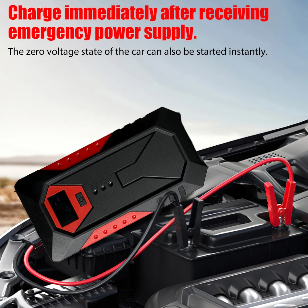 New 1200A Car Jump Starter 18000mAh Power Bank Petrol Diesel Car Battery Charger Starting For Auto Battery Booster to Start Car