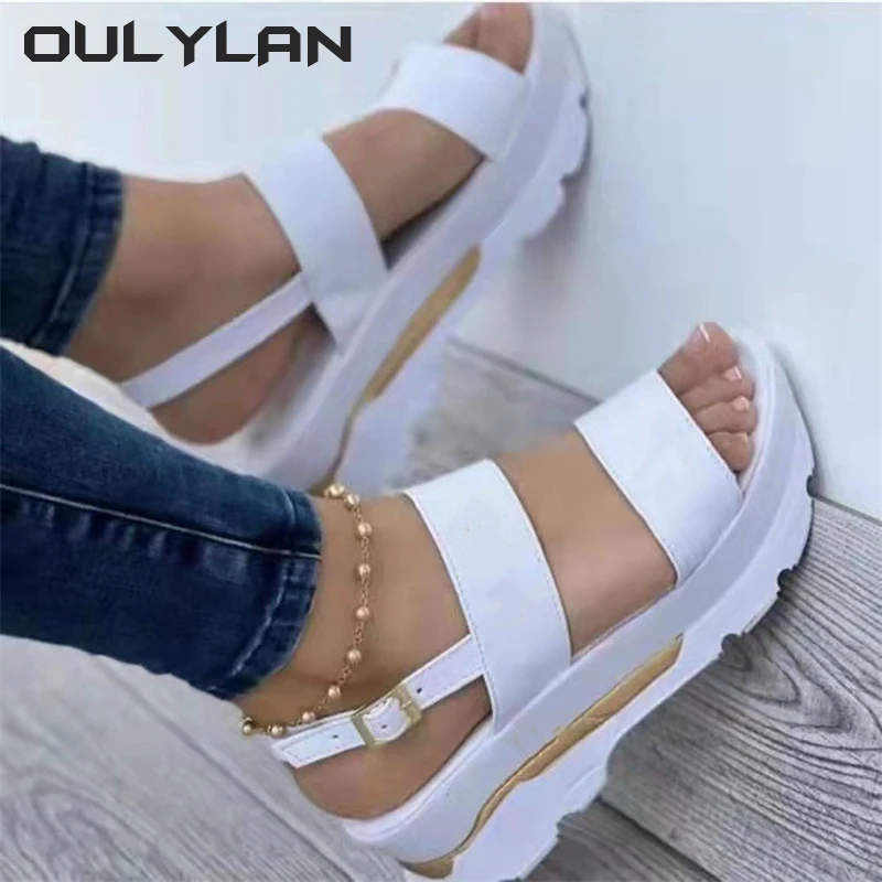 NEW Wedges Shoes Women Sandals Lightweight Summer Sandals Platform Shoes With Heels Sandalias Mujer Casual Summer Shoes Ladies