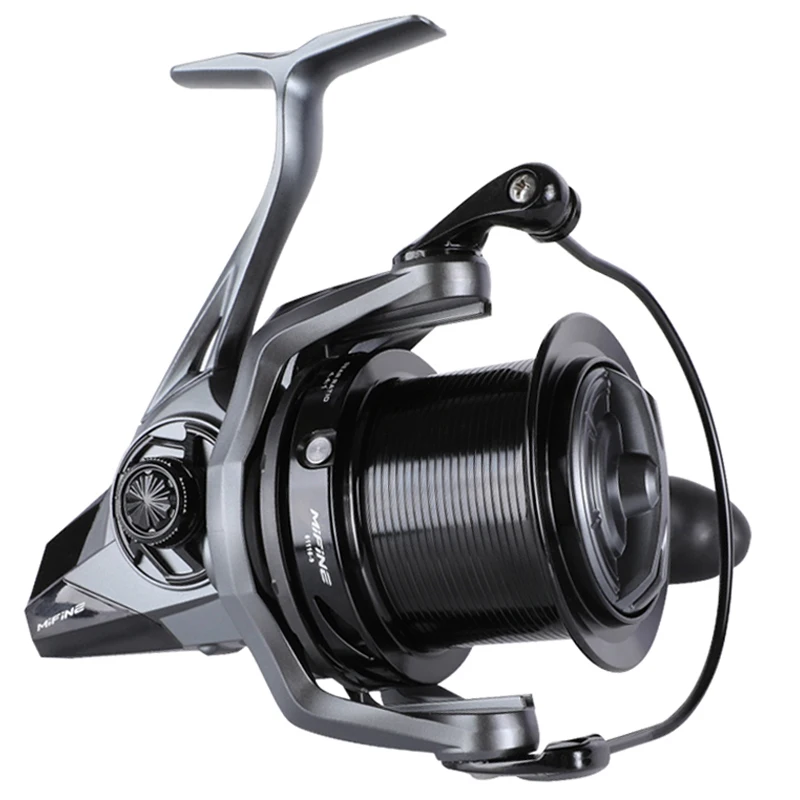 MIFINE CAVALIER CARP Angelrolle 12 kg Max Drag 8000–10000 Spinnrolle 4,4:1 Salzwasser Süßwasser 7+1BB Big Spool Karpfenangeln