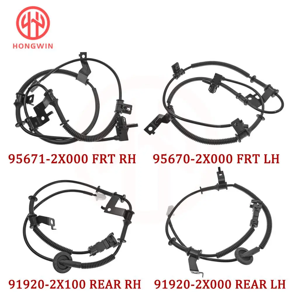 For Hyundai Kia Soul Brand New Front Rear Left Right Wheel Speed ABS Sensor OEM: 95670-2X000,95671-2X000,91920-2X000,91920-2X100