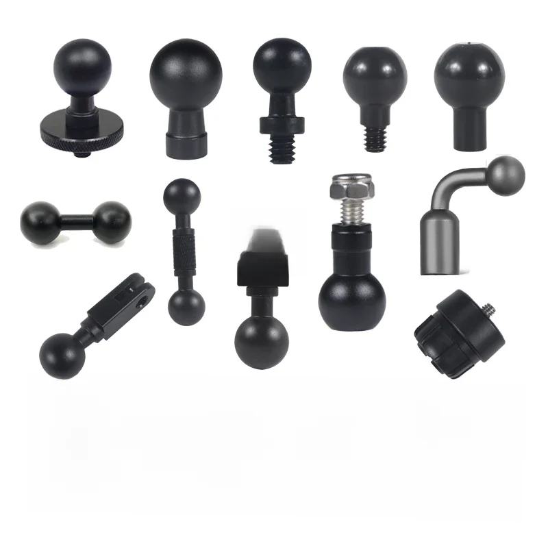 AliExpress FEICHAO 17mm Ballhead to 1/4 M6 Screw Adapter GPS Holder Bicycle Mount for GoPro Hero 11 10 for Insta360