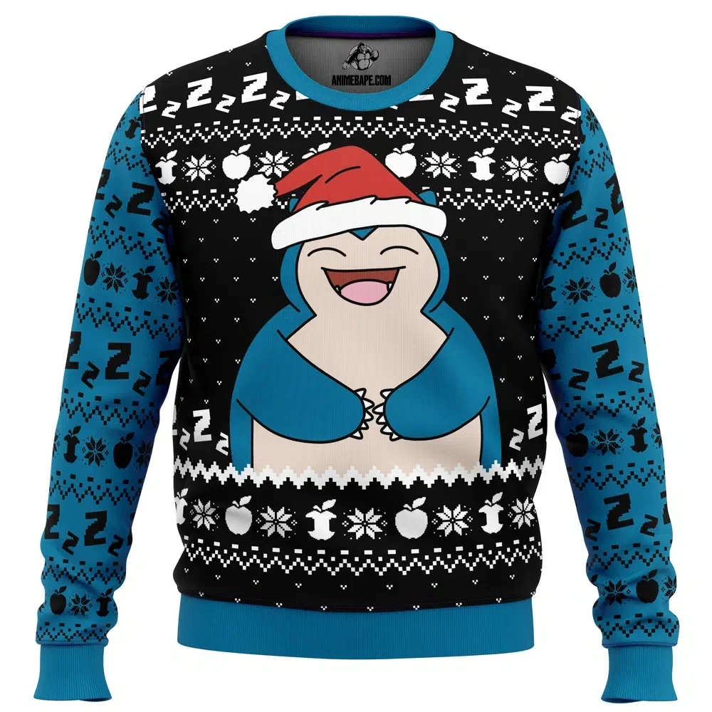 

Snore Relax Ugly Christmas Sweater Funny Holiday Plus Size Pullover Xmas Party Wear Family Cute Christmas Sweater Gift 2026