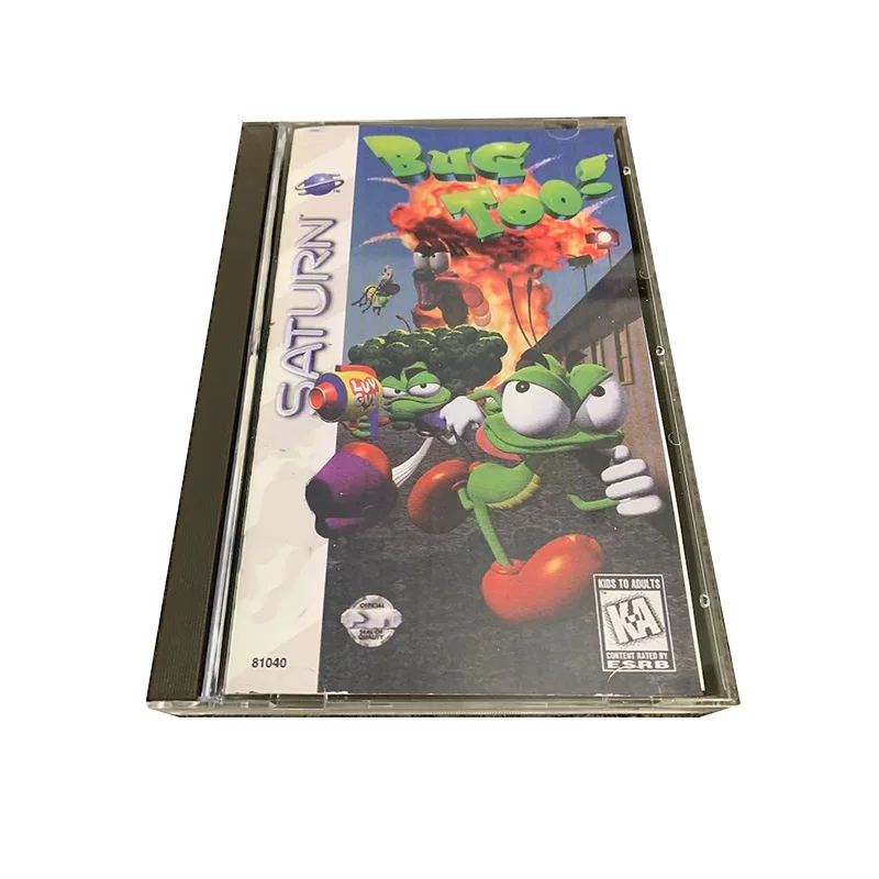 

Saturn Copy Disc Game Bug Too! With Manual Unlock SS Console Game Optical Drive Retro Video Direct Reading Game