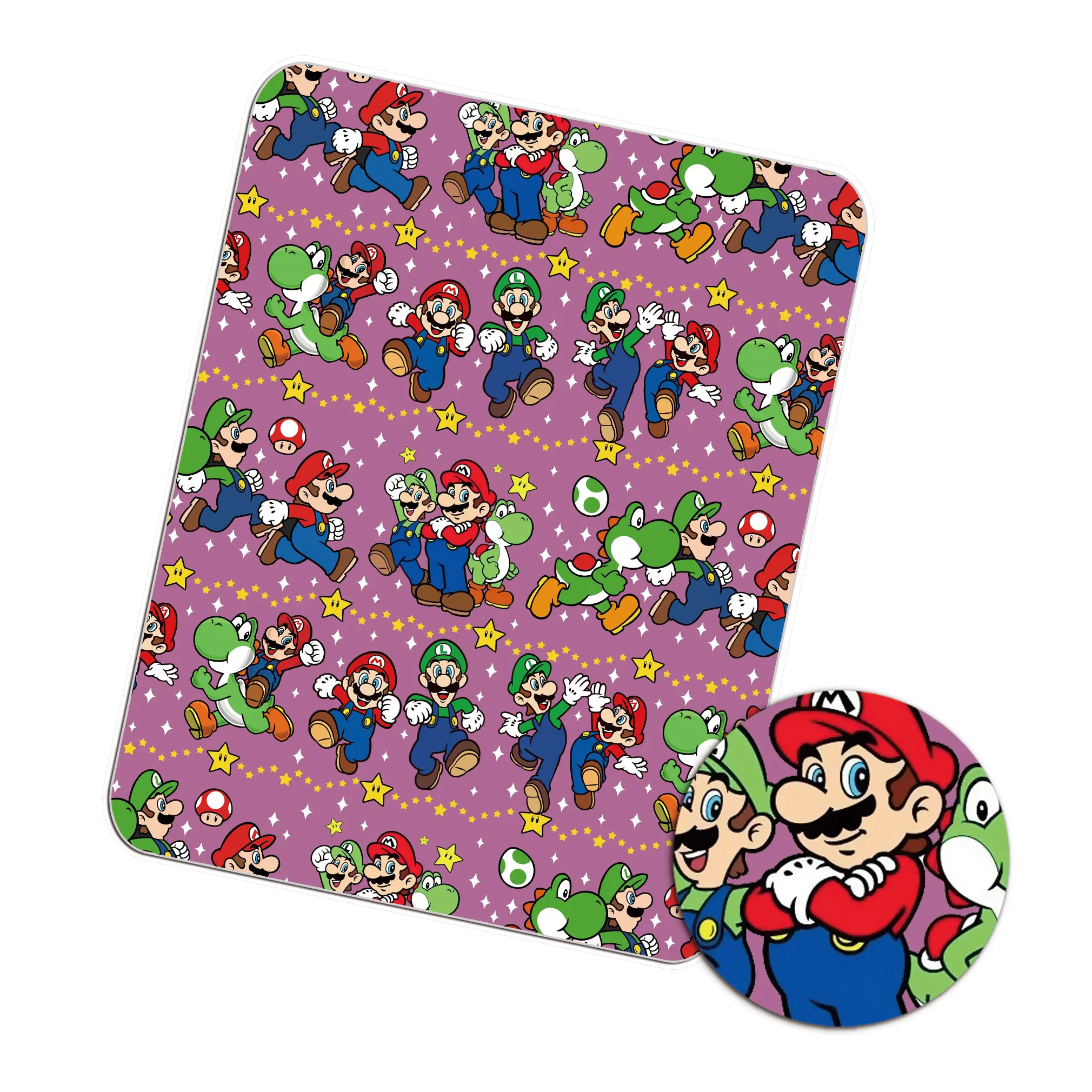 50*145Cm Cartoon Bedrukt Mini Meisjes Polyester Katoenen Stof Voor Weefsel Naaien Quilten Stoffen Handwerk Materiaal Diy