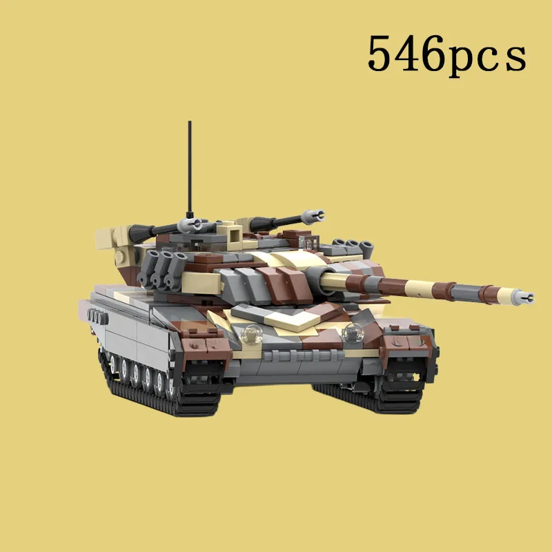 

MOC Building Block Toy Tank Armored Vehicle Small Particle Creative Assembly Set 546pcs Children's Toy Creative Gift