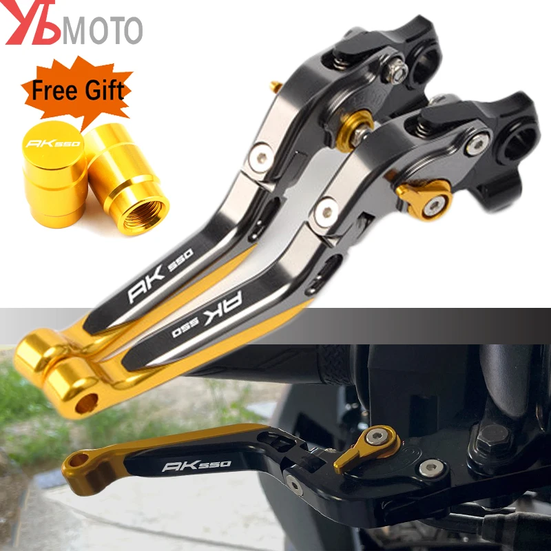 

For KYMCO AK550 Premium 2017-2021 2022 2023 AK 550 Motorcycle Brake Levers Extendable Adjustable Foldable Hydraulic Handle Lever