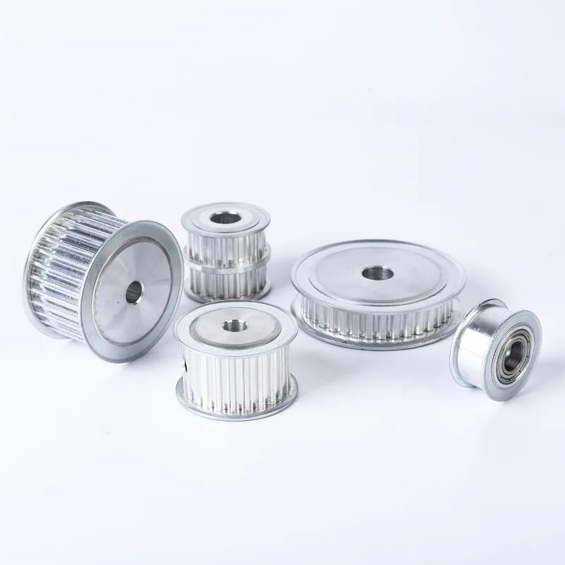 Imagem -03 - Aluminum Alloy Belt Timing Polia 25 Dentes Bore Belt Roda Largura 15 mm 20 mm 25 mm 30 mm 40 mm 50 mm T10