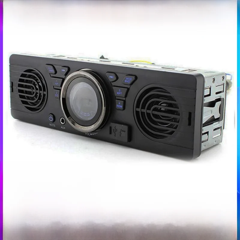 Autoradio MP3-audiospeler AV252 1 Din Bluetooth Handsfree Stereo FM Ingebouwde 2 luidsprekers Ondersteunt USB SD AUX afspelen - afbeelding 2