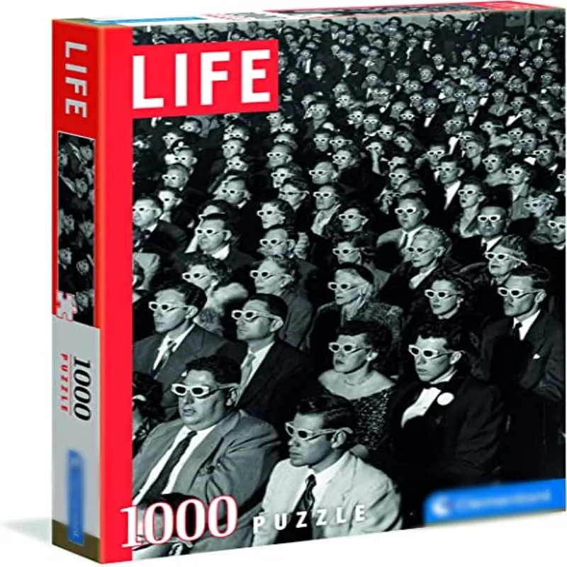 Hobby Store Cle 1000 Piece Puzzle Life 37 x 5.8 x 28. Cm