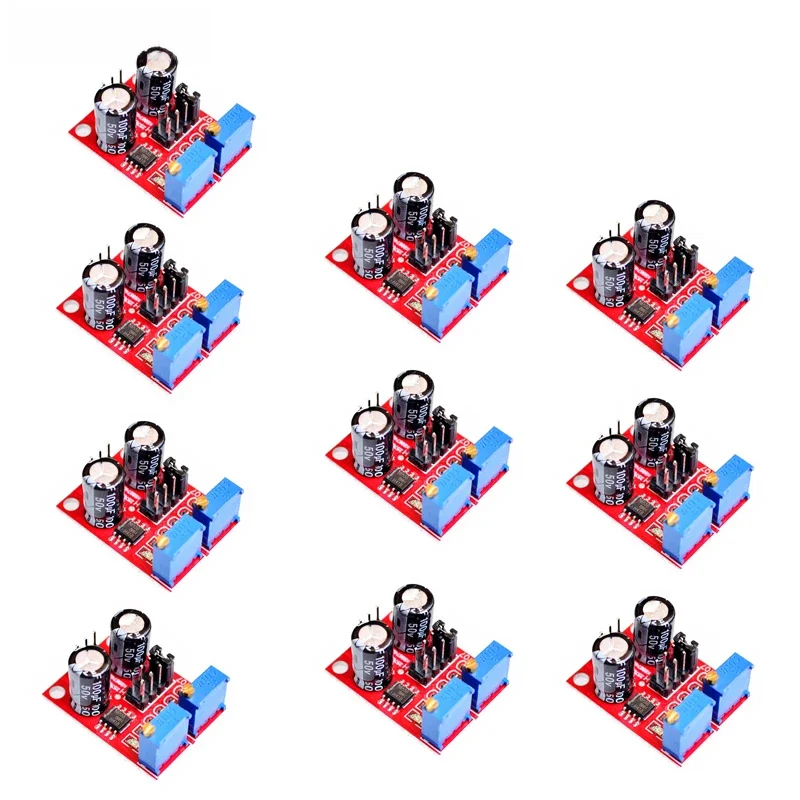 AliExpress YXD WISH 10pcs NE555 Pulse Frequency Duty Cycle Adjustable Module 10kHz -200kHz Square Wave Signal Generator DIY Kit Stepper Motor