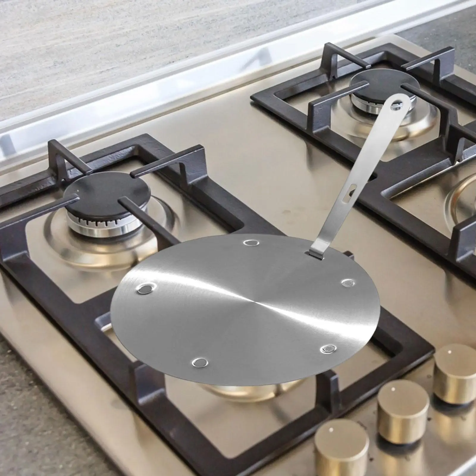 طبق الطبخ التعريفي الحراري المحمول مع مقبض قابل للإزالة من الفولاذ المقاوم للصدأ حتى التوصيل لوح عزل المطبخ المنزلي