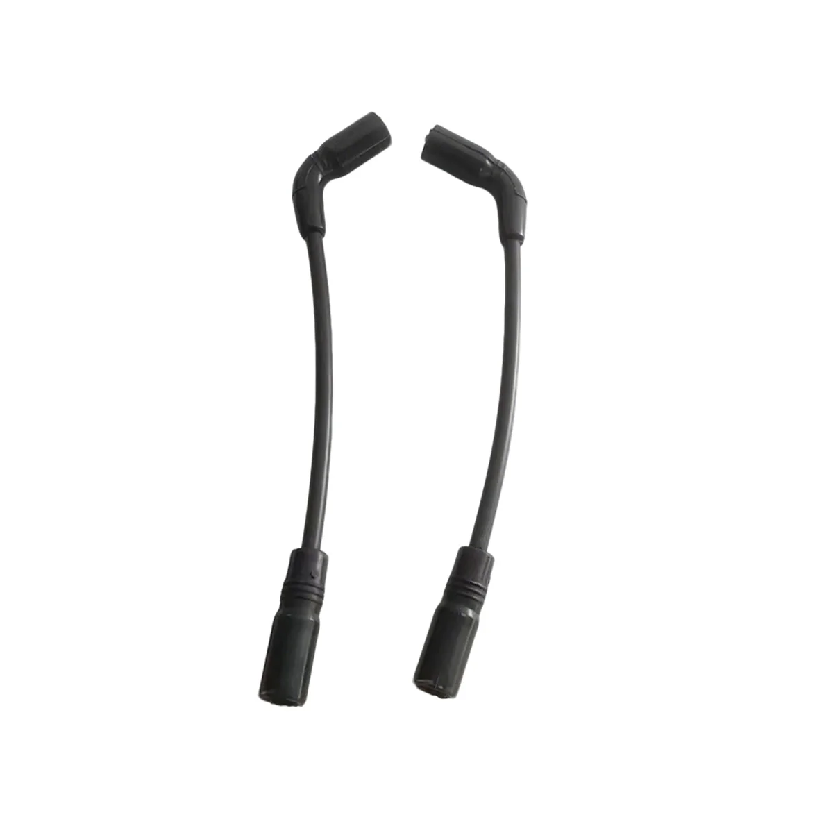 Black Red Cloth 8mm Harley 48 72 883 1200 Sportster Replacement Spark Plug Wires