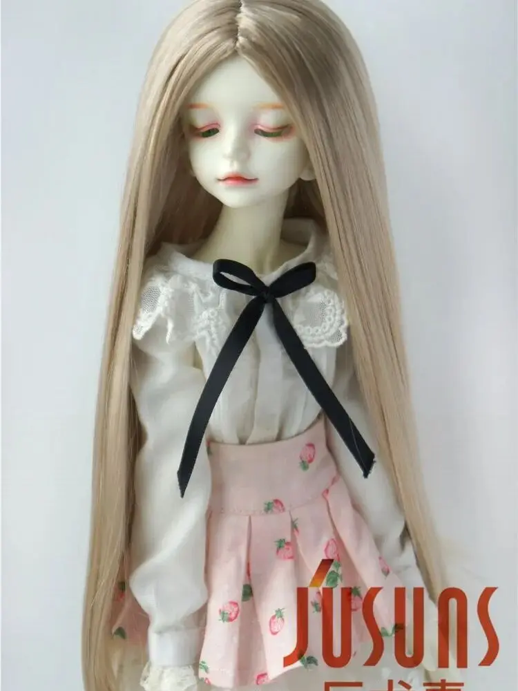 JD016 Fashion Long Straight 1/12 1/8 1/6 1/4 1/3 Blythe BJD Synthetic mohair Wig Doll For OB11 YOSD MSD SD Qbaby HairAccessories