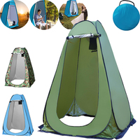 Portable Outdoor Camping Tent Shower Tent Bath Fitting Room Tent Shelter Camping Beach Private Toilet Bathroom Camping Tent