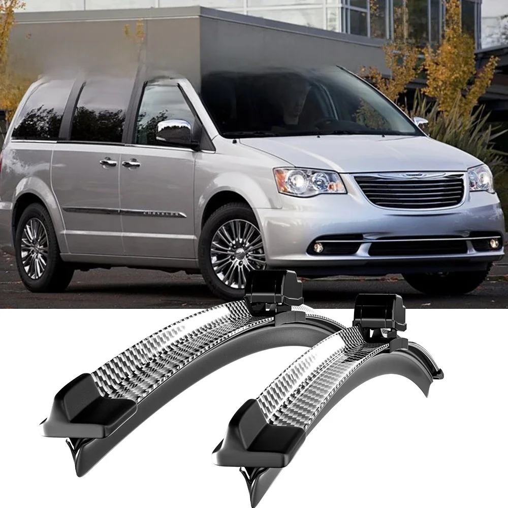 Für Chrysler Town Country 1996–2016 2000 2006 2007 2008 2009 2010 2013 2015 2 Stück Frontscheibenwischerblätter Scheibenwischer