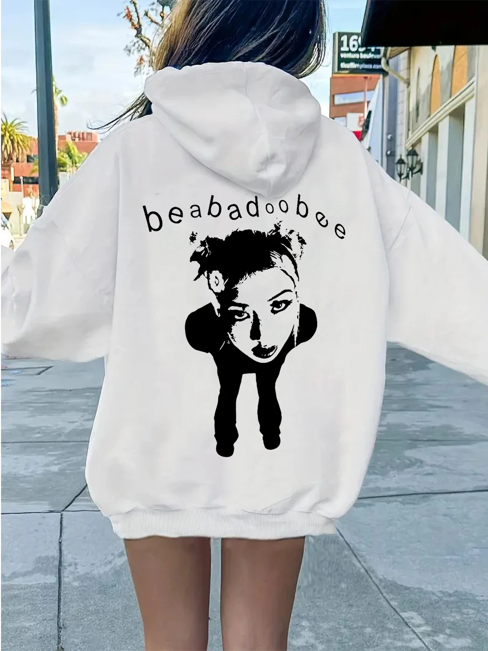 

Singer Beabadoobee Graphic Print Hooide Men Women Fashion Oversized Hoodie Unisex Casual Y2k Style Sweatshirt