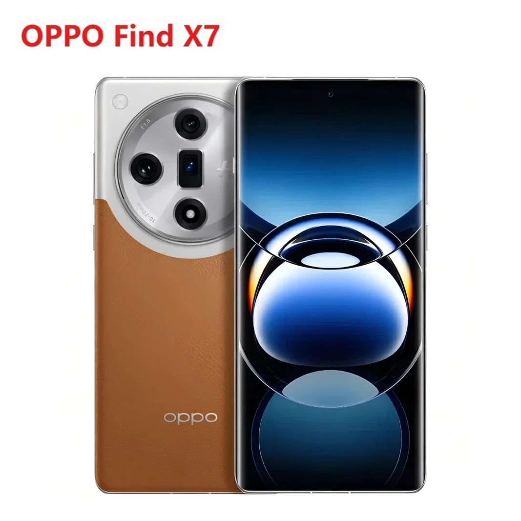 OPPO Find X7 5G الهاتف الذكي 50MP الكاميرا الرئيسية + 64MP Periscope عدسة الأبعاد 9300 120 هرتز عرض الهاتف الذكي الإصدار العالمي للهاتف