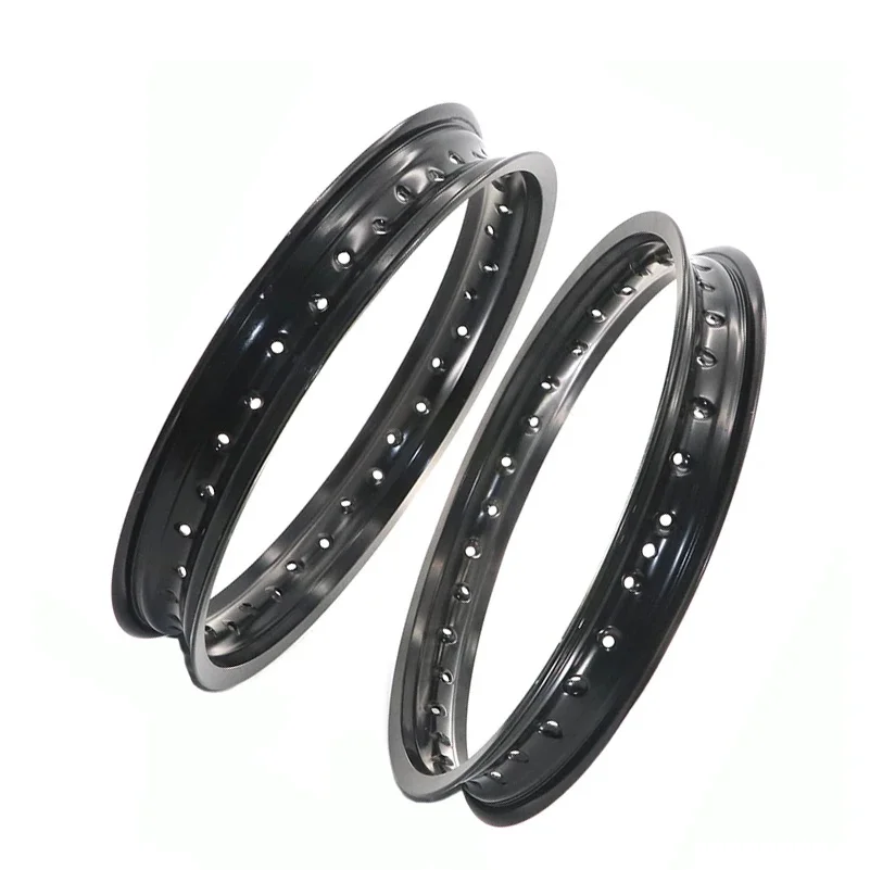 Roue de moto en alliage d'aluminium, jante de 17 pouces, 1.60/1.85/2.15/2.50/3.00/3.50/4.25x17 pouces, 36 rayons, trous