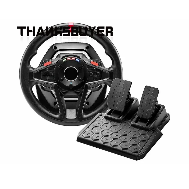 Original T128P Force Feedback-Lenkrad + T2PM-Pedale für Thrustmaster Farming & Trucking