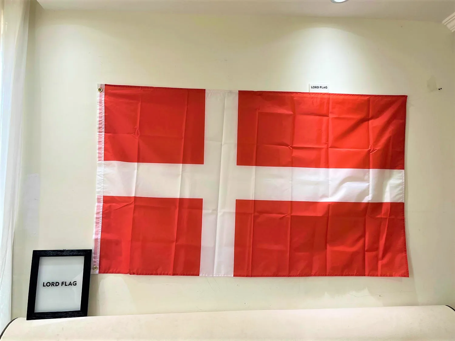 Danmark Flag DNK DK 90x150cm 3x5 ft Hanging Polyester Denmark National Flag Banner For Celebration