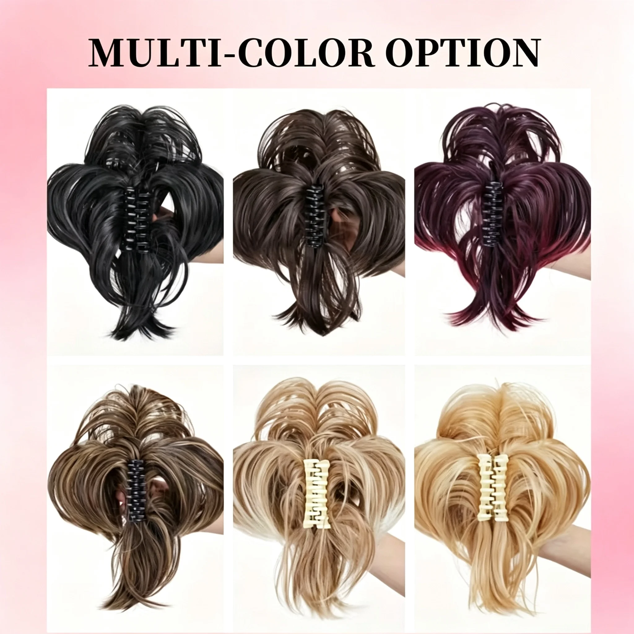 Claw Clip High Ponytail Wig for Women Fluffy and Fashionable Short Ponytail New Stylish Easy to Wear Suitable for Daily Life view 6