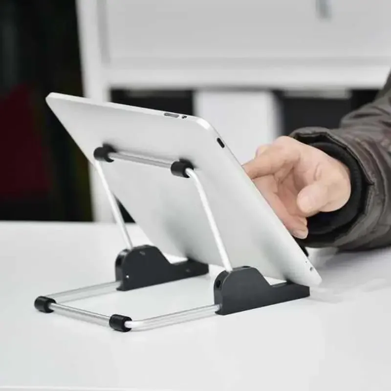 Stojak na tablet Super lekki uniwersalny stojak na tablet PC Składany, regulowany aluminiowy stojak na tablet ipad — zdjęcie 2