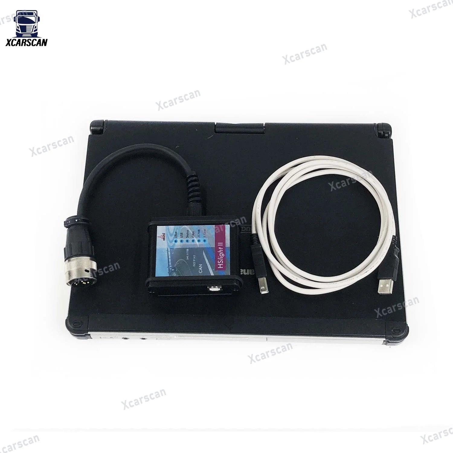 Diesel Diagnostic Tool DEUTZ HS light II SerDia 2000 Support CAN DEUTZ Diagnostic Tool heavy duty diagnostic tool CFC2 Laptop