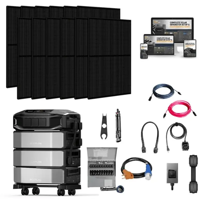 EcoFlow Big Discount Sales EcoFlow DELTA Pro Ultra X is a modular whole-home system starting at 12.288kWh and expandable to 184.32kW portable power station