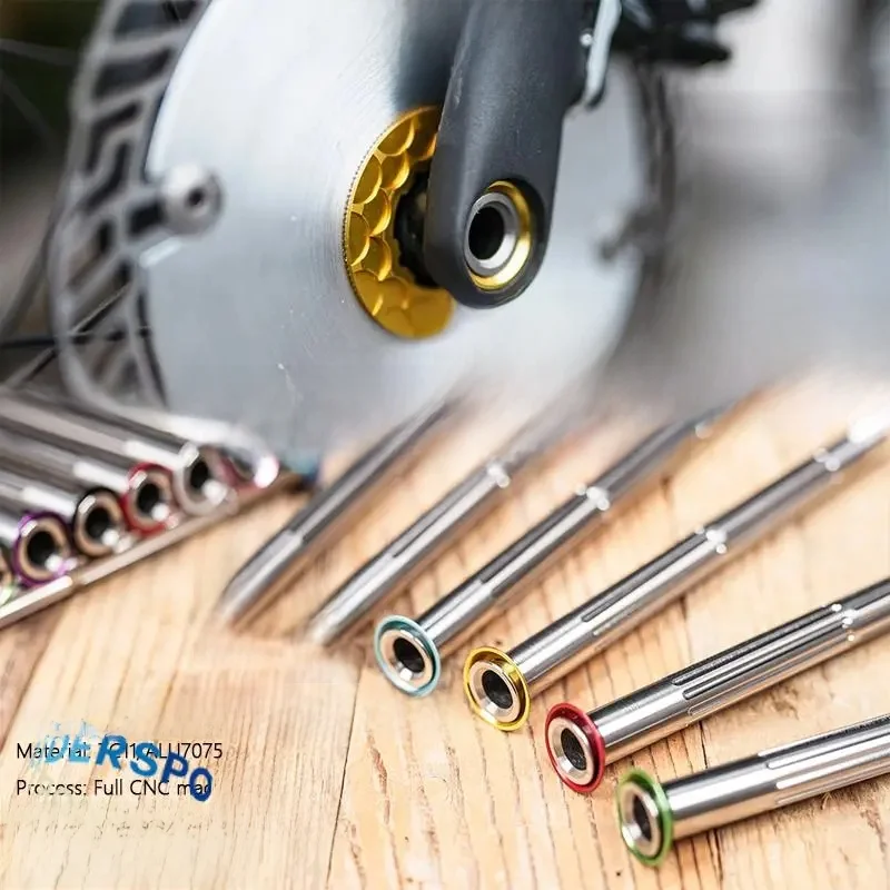 AliExpress chaser sports Chaser Titanium Alloy Ultralight Wheelset Barrel Shaft Rods Road Bike Barrel Shafts For Specialized SL8/7//s-WORK Disc Brakes