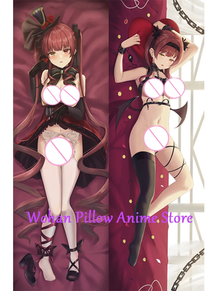 

Dakimakura Anime Pillow Cover Houshou Marine Double Sided Print Life-size Halloween Christmas Decoration