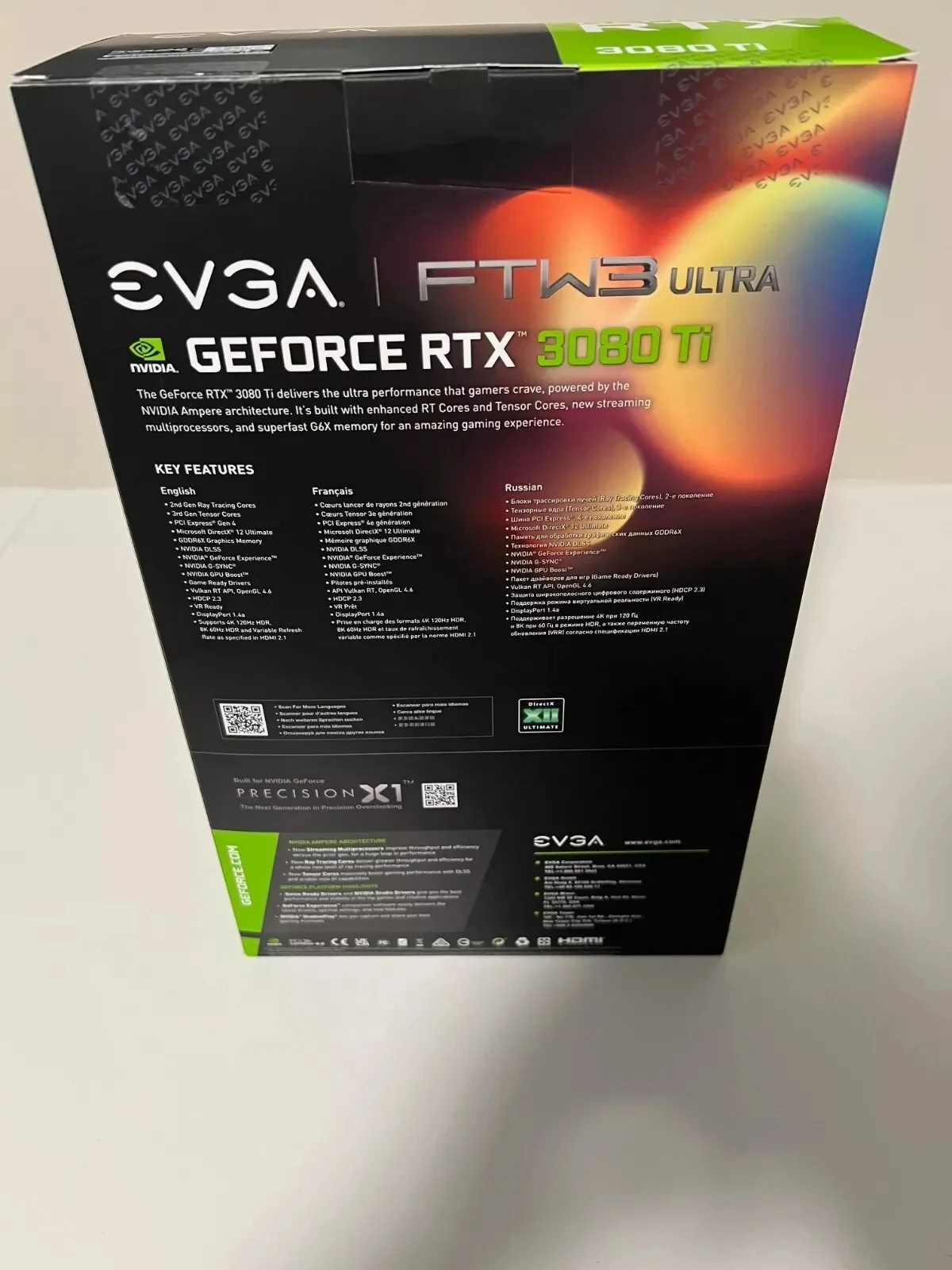 Evga Geforce Rtx 3080 Ti Ftw3 Ultra Gaming 12Gb Gddr6x Grafische Kaart