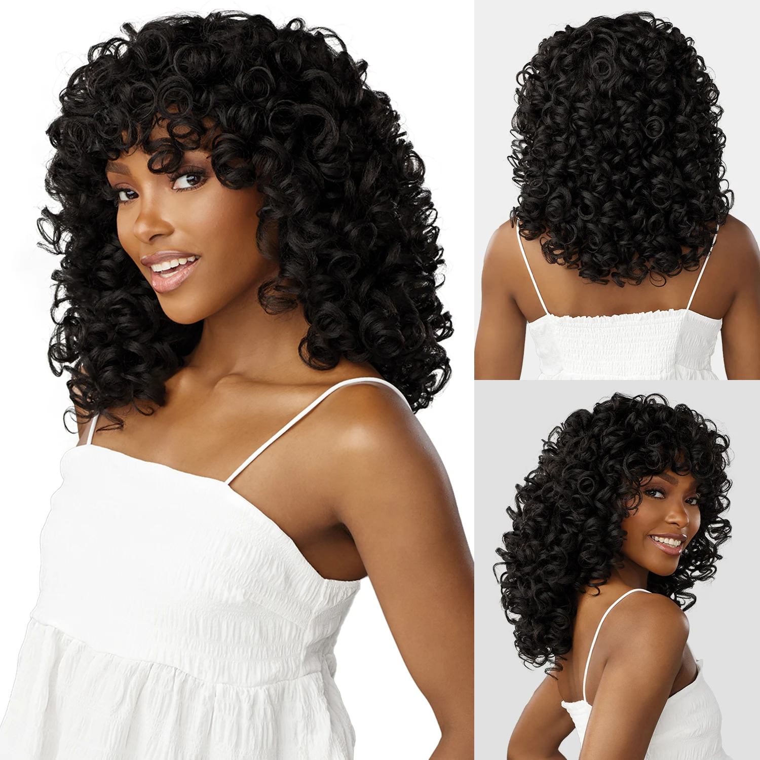 Unidad de peluca sintética Sensationnel Dashly 23