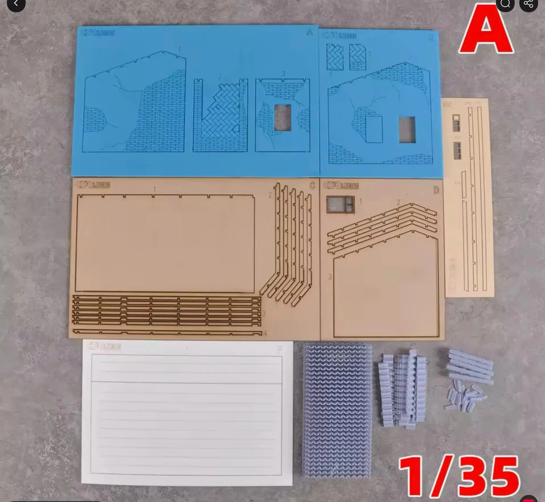 Buyer photo of this resin kit