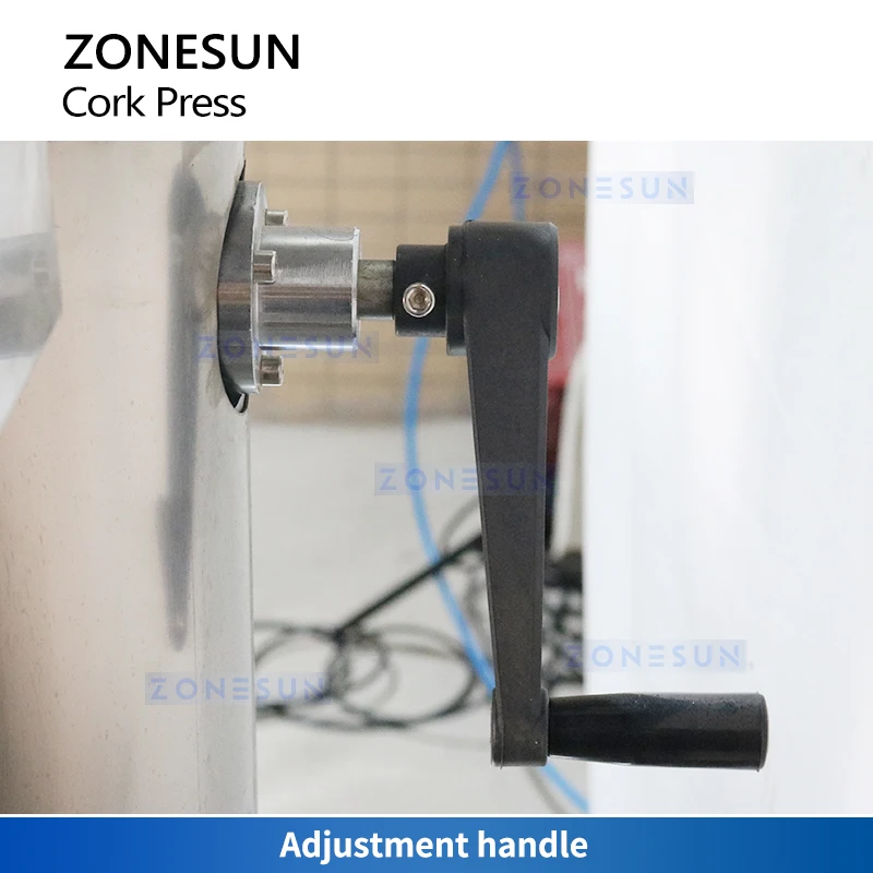 Zonesunコルクプレス機、まだ輝く赤ワインボトルを密封するための、自動給餌包装生産ライン、ZS-DSJ2