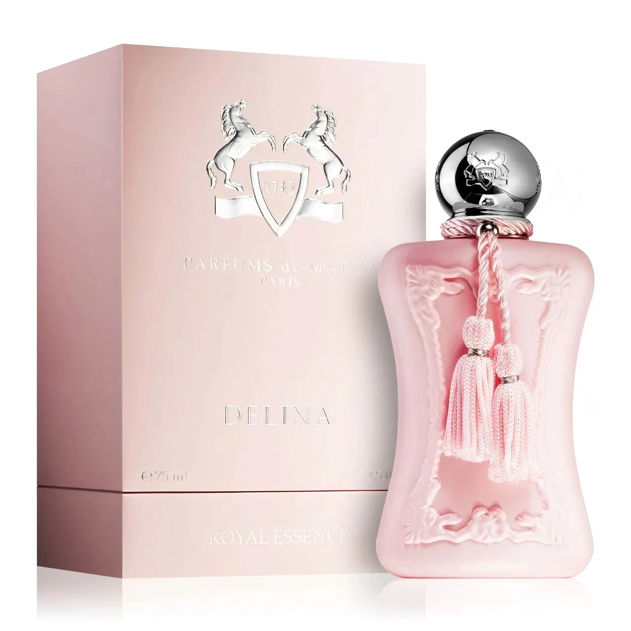 

Parfums de Marly Delina Women's Eau de Parfum, Elegant Floral Fruity & Fresh Long-Lasting Scent