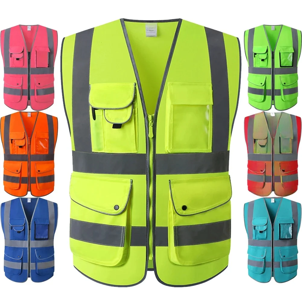 AliExpress SPARDWEAR Cycling Jogging Workwear Highlight Vest Night Work Security Running Working Vest