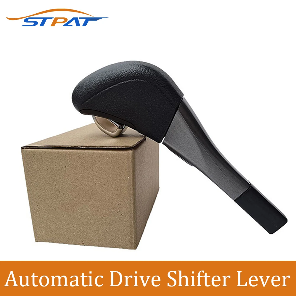 STPAT Gear Shift Knob Handle Black Automatic Drive Shifter Lever 54130-SDA-A84ZB Auto Replacement Parts for Honda Accord 06-07