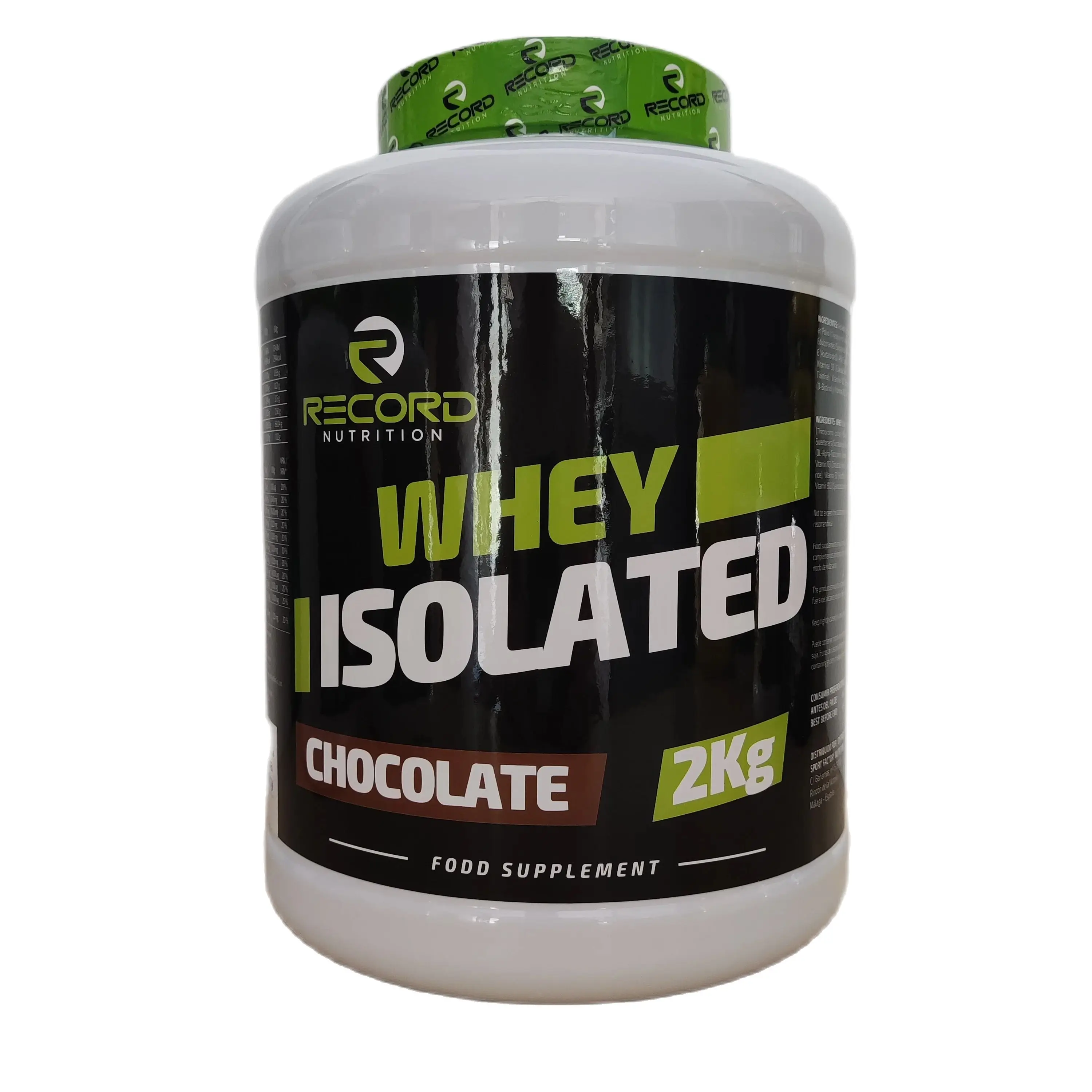 ISOLATED WHEY 90% 2KG fat-free, GLUTEN-free, lactose-free muscle mass protein with CHOCOLATE strawberry vanilla flavors