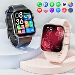 Karchilor 2024 Smartwatch da uomo Bluetooth Call Orologio sportivo da donna con schermo ad alta definizione 1.85 adatto per Android Ios