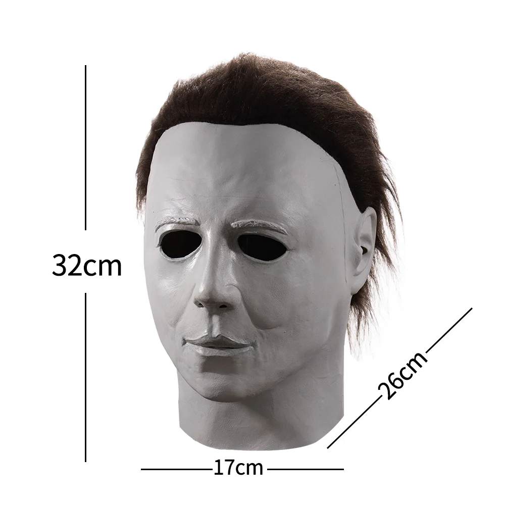 Movie Halloween 1978 Michael Myers Latex Mask Cosplay Horror Killer Classic Helmet Costume Party Carnival Props