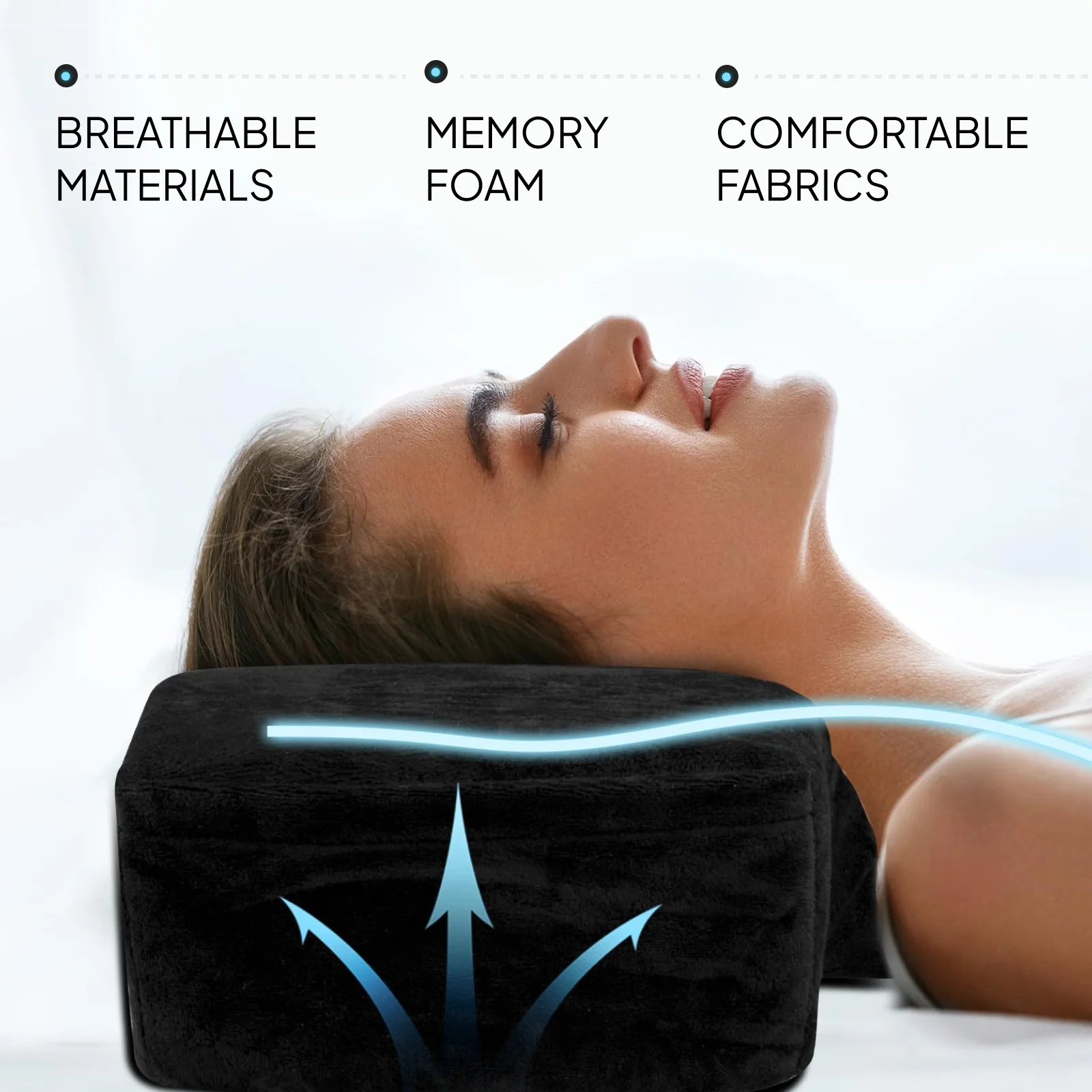 메이크업 접목 속눈썹 그루브 베개 U 모양 전문 미용 목 지원 쿠션 메모리 폼 뷰티 살롱 홈