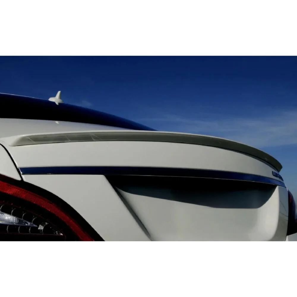 For Mercedes Cls Series W218 Glass Under Spoiler Fiber Material Rear Roof Spoiler Wing Trunk Lip Car Styling Fully Compatible