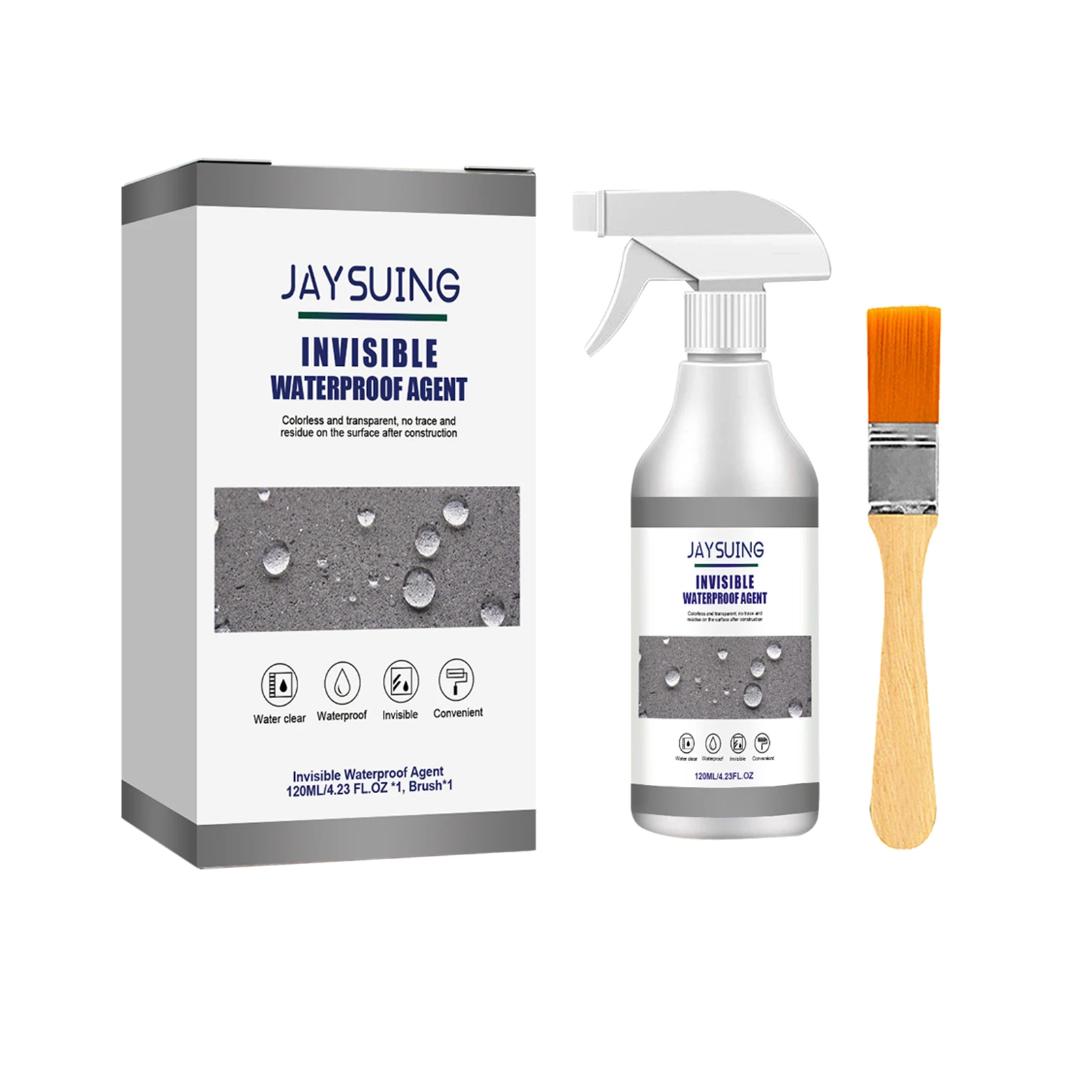 Jaysuing Invisible Waterproof Agent Insulating Sealant Super Strong Bonding Sealant Clear Transparent Anti-Leakage Coating Glue