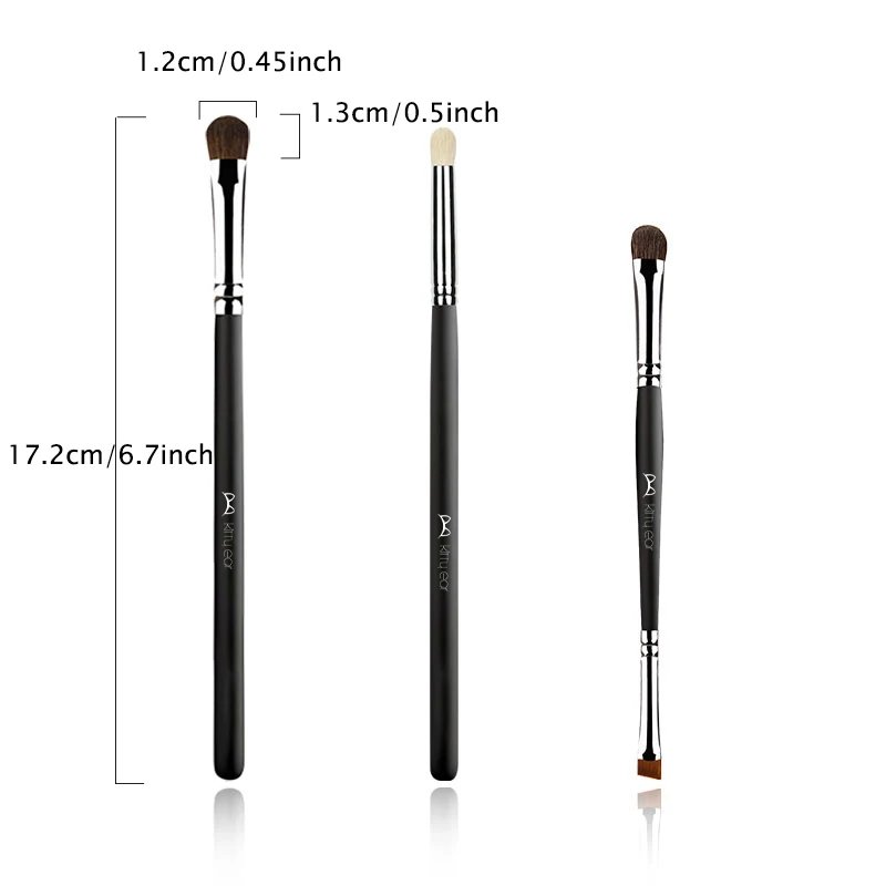 Eye Makeup Brushes Kit Eyeshadow Shader Makeup Tools Eyeliner Blending Eye Concealer Cosmetics Brush Salon Quality For Beginner