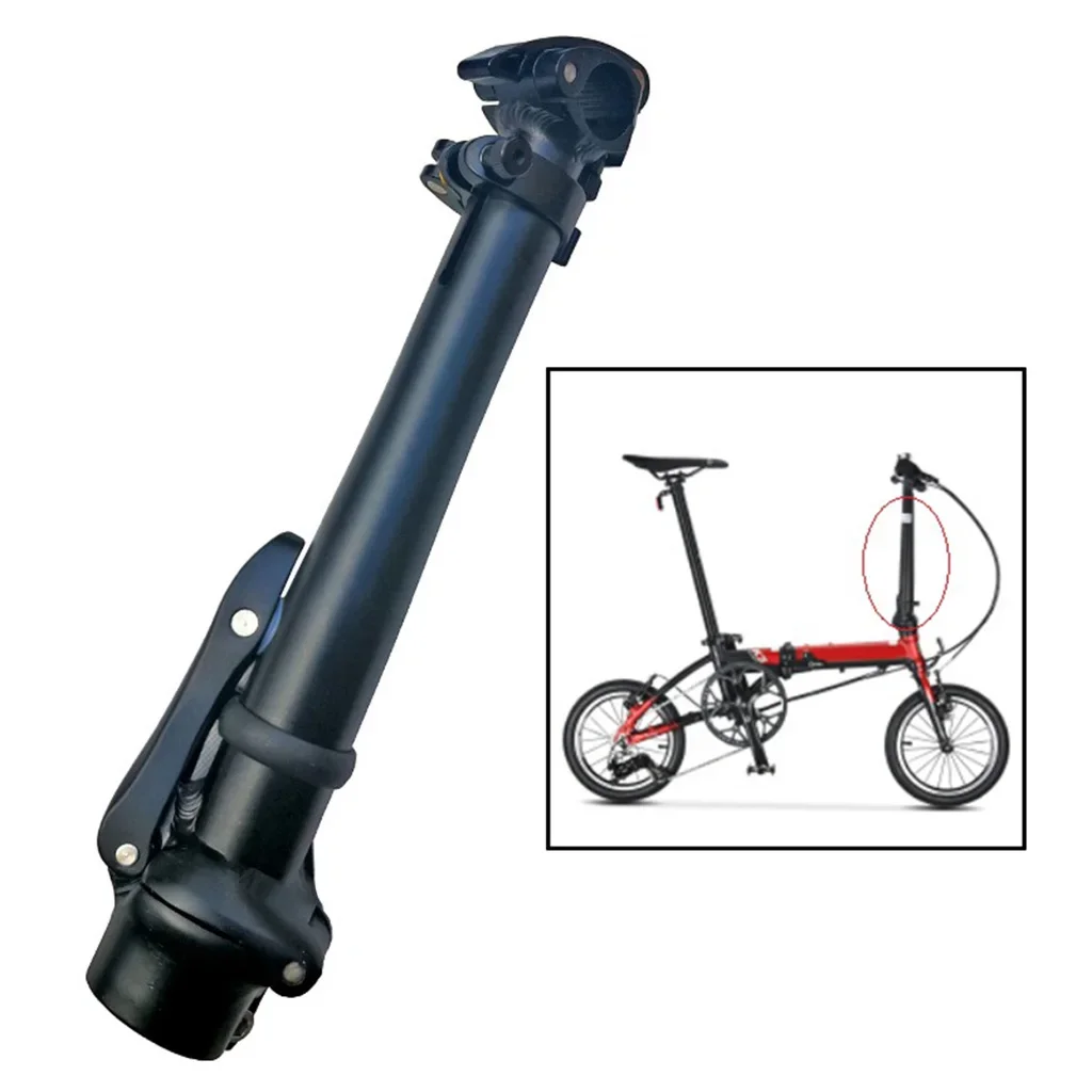 AliExpress Folding Bike Head Tube Front Fork Hanging Core Cycling Mountain Bicycle Handlebar Stem Long