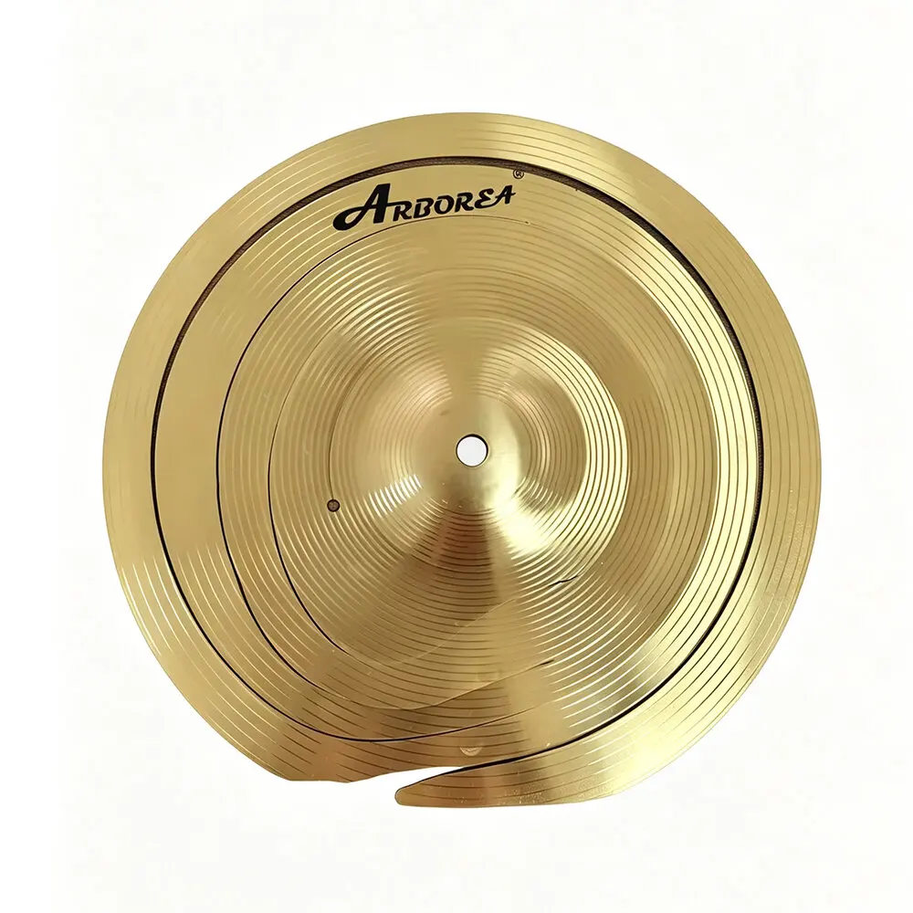 Spiral FX Cymbal 10“-14” Spiral Trash Effects Cymbal Drum Set Percussion Instrument