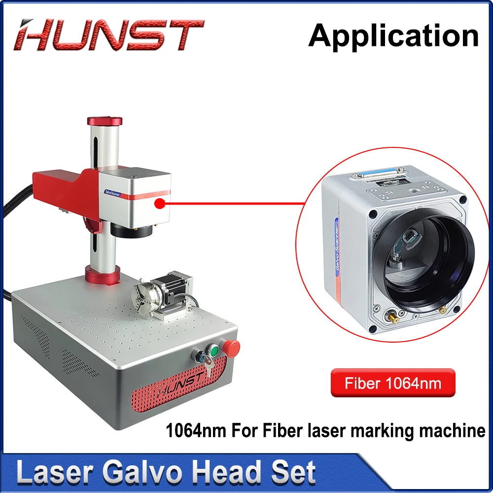 Imagem -06 - Hunst-galvanometer Scanner Head Grupo Galvanômetro Fonte de Alimentação Sino-galvo Rc1001 Co2 e Fiber Laser Scan 106 µm 1064nm 10 mm