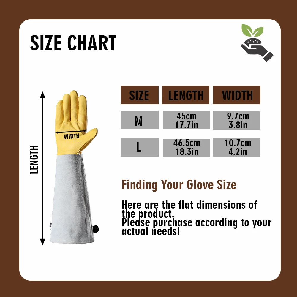 Thorn Proof Puncture Resistant Gardening Gloves, Adjustable Cuff Scratch Proof Outdoor Yard Work Gloves for Men Women