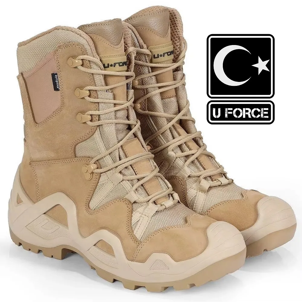 Turkish U-Force Outdoor Work Desert  Boots