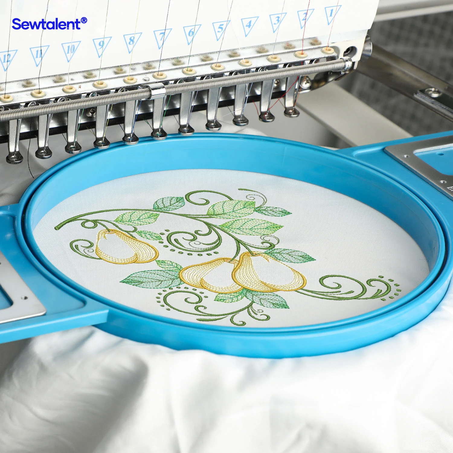 Embroidery Hoops for Barudan QS Sewing and Embroidery Machine Rings Tubular Frames Sewtalent Industry Plastic